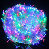10M 20M 50M 100M Christmas Garland Lights Led String Fairy Light Festoon Lamp Outdoor Decorative Lighting for Wedding Party