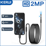 2MP Single/Dual Lens Endoscope Camera Android Mini Inspection Camera for Iphone Waterproof Pipeline Borescope Type C IOS
