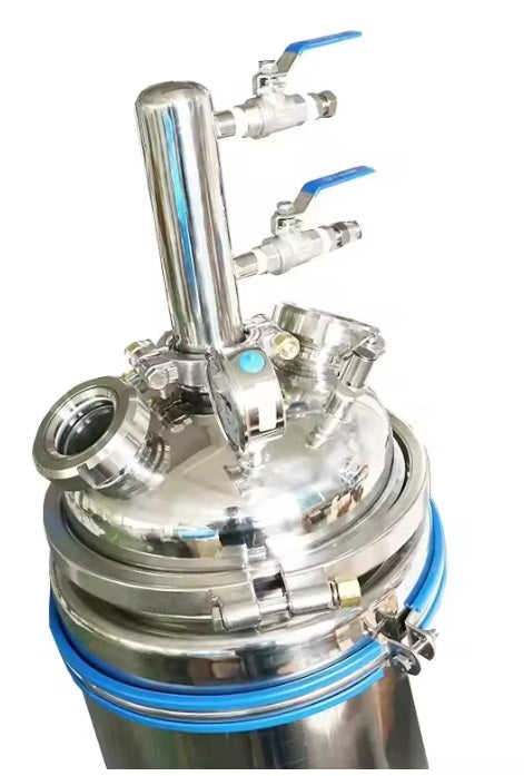 5LB Rack Mounted Sultan Closed Loop Extractor System with Dewaxing Col ...