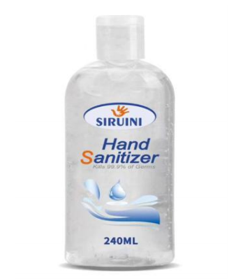 Hand Sanitizer 240ml  qty.1000 per Order