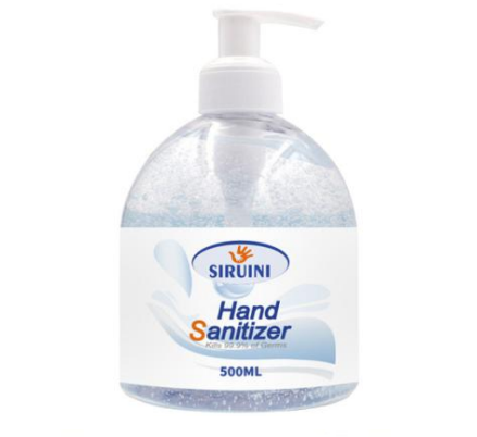 Hand Sanitizer 500ml  qty.1000 per Order
