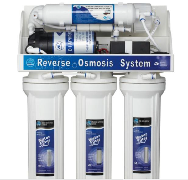50G Economy Reverse Osmosis Water Filtration Kit w/ Faucet