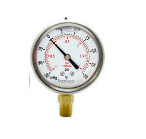 Vacuum Gauge and Pressure Gauges