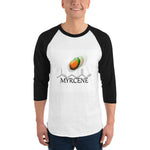 Terpene Tees Myrcene 3/4 sleeve raglan shirt