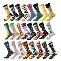 Mens cool Trippy Socks geometric pattern socks