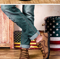 Handmade Vintage Laced Moccasins