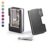 Aluminum Alloy RFID Blocking Slim Wallet