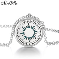 Tree of Life Aromatherapy Necklace  Essential Oils Diffuser Aroma Jewelry