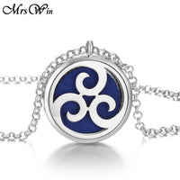 Tree of Life Aromatherapy Necklace  Essential Oils Diffuser Aroma Jewelry