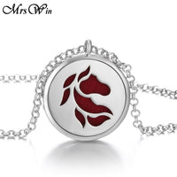 Tree of Life Aromatherapy Necklace  Essential Oils Diffuser Aroma Jewelry
