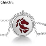 Tree of Life Aromatherapy Necklace  Essential Oils Diffuser Aroma Jewelry