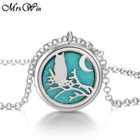 Tree of Life Aromatherapy Necklace  Essential Oils Diffuser Aroma Jewelry