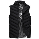 USB Heated Vest Men Winter Electrical Heated Sleevless Jacket Travel Heating Vest Outdoor Waistcoat Hiking Heater Vests AM356