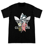 Rick Sanchez Smoking Weed T-Shirt, Rick And Morty Tee ADULTS S-3XL