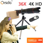 4K HD 36X Optical Zoom Camera Lens for mobile cell phones