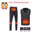 Mens Winter Heated Vest