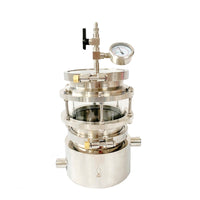Diamond Miner With Sight Glass and  jacketed platter closed loop extractor
