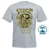 Funny T Shirt Men Novelty Women Tshirt Cheech & Chong In Weed We Trust T Shirt 012525