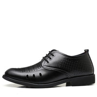 Wing Tip Shoes Genuine Leather Mens Handmade Shoes