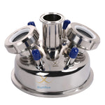 6" Tri Clamp Dome  Lid.