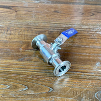 Clamp 2"  Ball Valve 2"(51mm) OD64mm   Sanitary steel 304