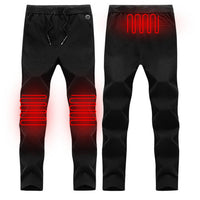 Mountainskin Mens USB Heating Pants Hiking Outdoor Sport Theraml Heat Winter Climbing Camping Trekking Skiing Male Trouser VA492