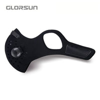 Face Mask With Filter Activated Carbon Anti-Pollution Bike Half Face mouth Mask