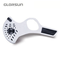 Face Mask With Filter Activated Carbon Anti-Pollution Bike Half Face mouth Mask