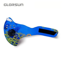 Face Mask With Filter Activated Carbon Anti-Pollution Bike Half Face mouth Mask
