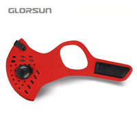 Face Mask With Filter Activated Carbon Anti-Pollution Bike Half Face mouth Mask