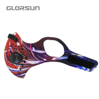 Face Mask With Filter Activated Carbon Anti-Pollution Bike Half Face mouth Mask