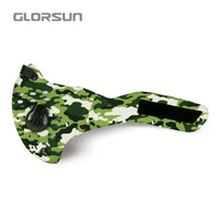 Face Mask With Filter Activated Carbon Anti-Pollution Bike Half Face mouth Mask