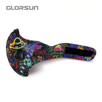 Face Mask With Filter Activated Carbon Anti-Pollution Bike Half Face mouth Mask