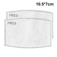 Face Mask Filter with Activated Carbon Breathing Filters For Adults and Children