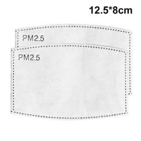 Face Mask Filter with Activated Carbon Breathing Filters For Adults and Children