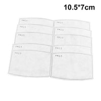 Face Mask Filter with Activated Carbon Breathing Filters For Adults and Children