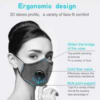 Face Mask Filter with Activated Carbon Breathing Filters For Adults and Children