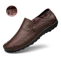 Handmade Leather Mens Loafers