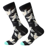 Mens cool Trippy Socks geometric pattern socks