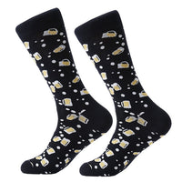 Mens cool Trippy Socks geometric pattern socks