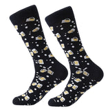 Mens cool Trippy Socks geometric pattern socks
