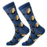 Mens cool Trippy Socks geometric pattern socks