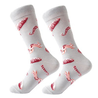 Mens cool Trippy Socks geometric pattern socks