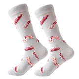 Mens cool Trippy Socks geometric pattern socks