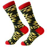 Mens cool Trippy Socks geometric pattern socks