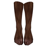 Animal Print Casual High Ankle Socks