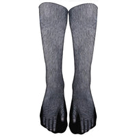 Animal Print Casual High Ankle Socks