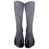 Animal Print Casual High Ankle Socks