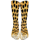 Animal Print Casual High Ankle Socks