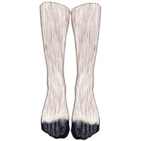 Animal Print Casual High Ankle Socks